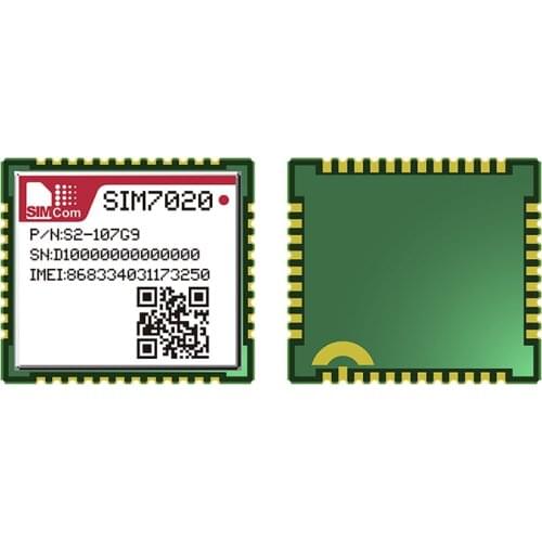 SIMCOM SIM7020 SIM7020E Multi-Band B1/B3/B5/B8/B20/B28 LTE NB-IoT SMT type M2M module compatible with SIM800C