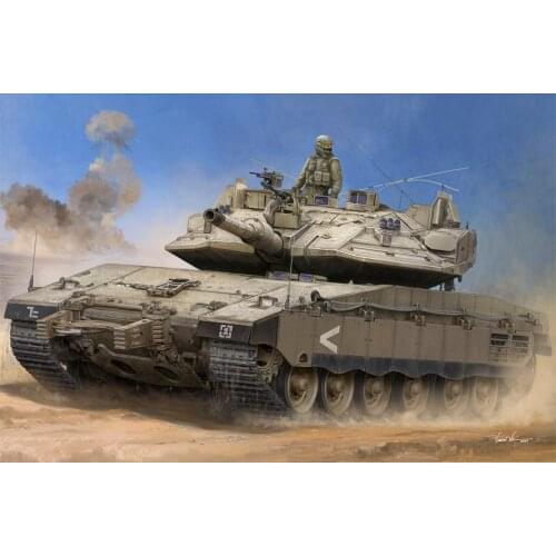 Hobby Boss 84523 1/35 IDF Merkava MK Ⅳ W/Trophy Plastic Model Armor Kit