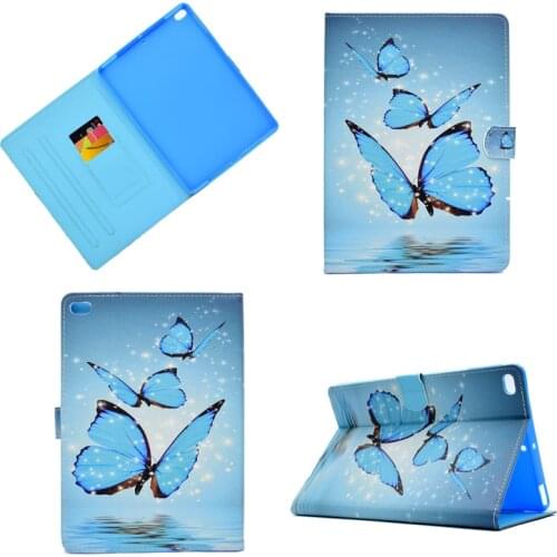 Soft TPU Case Cover for iPad 9.7 2017 / 2018 Air2 Shell Skin Bag for iPad Air 2 9.7" Stand Case Butterfly Horse Flower Cat Print