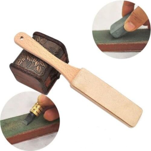 Portable Sharpening Plate Sharpening Paste Rotary Knife Sharpening Plate Vegetable Tanned Leather Durable Sharpening Plate