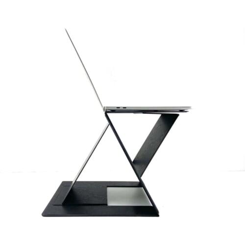 Foldable multi-angle mobile office notebook stand, sitting and standing dual purpose, lightweight design