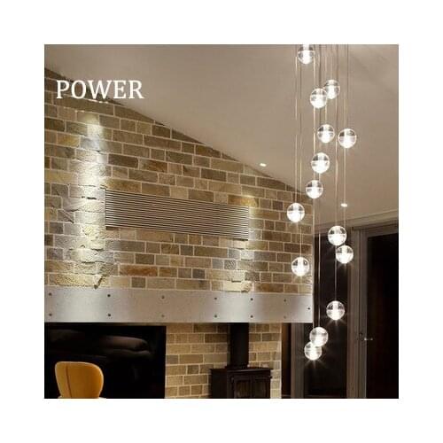 Modern Hanging Lamp Nordic Glass Ball Pendant Lights Dinning Table Light