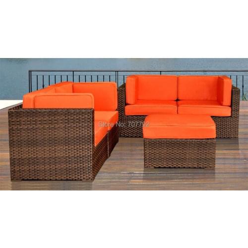 2017 Trade Assurance sofa furniture outdoor pvc wicker patio furniture