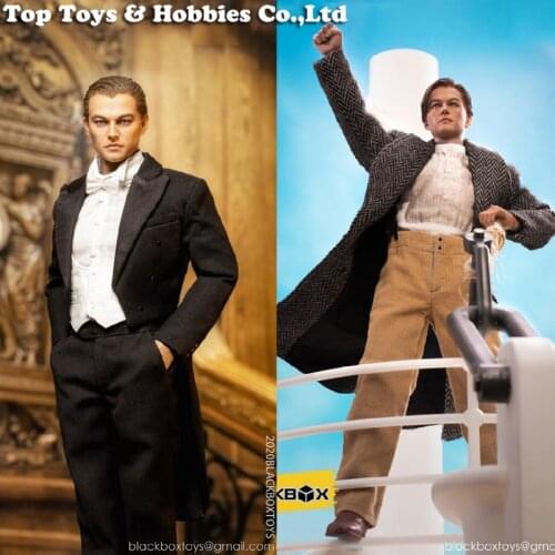 In Stock 1/6 Scale BLACKBOX BBT9014 Titanic Jack Leonardo Male Full Set Action Figure Doll 12" For Collection Fans Gift