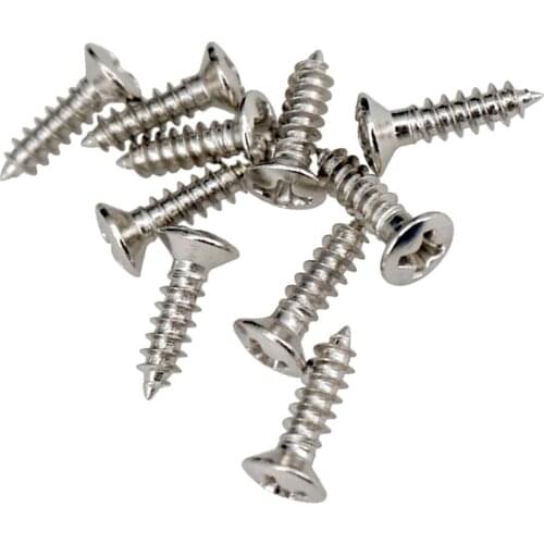 50 Pieces Pickguard Pickguard Screws For Electric Guitars Bass