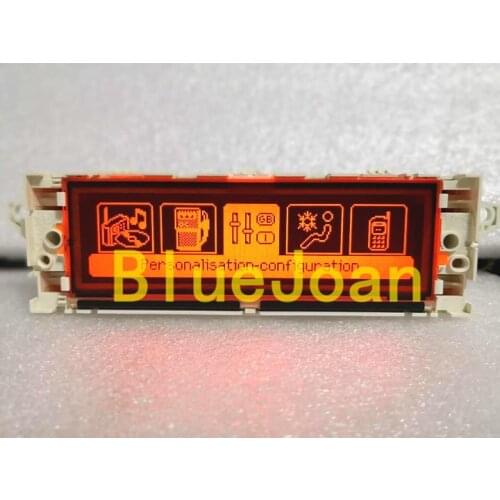 Free Post Screen Support USB + Dual-zone Air Bluetooth Display Monitor Red 12 Pin for Peugeot 307 407 408 citroen C4 C5