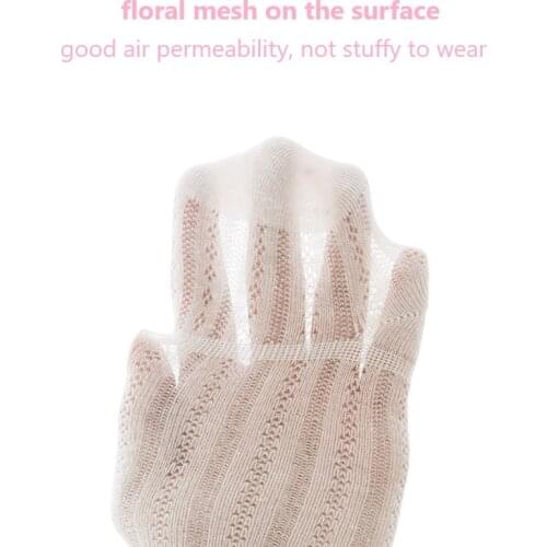 Childrens Mosquito Socks Summer Baby Socks Mesh Combed Cotton Baby Socks Newborn Over the Knee Socks Lace