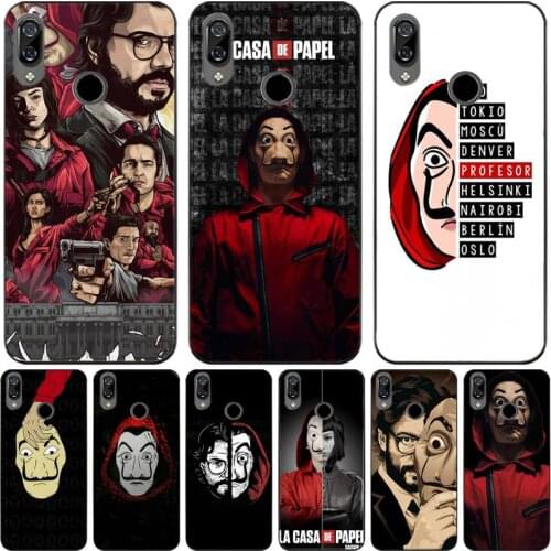 Spain TV La Casa De Papel Money Heist Soft Cover Phone Case For Redmi 7 8 9 A K20 30 Pro Note 8 8t 9 Pro 9s