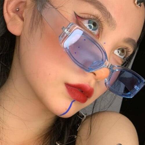 Square Womens Sunglasses 2020 Fashion Vintage Brand Small Rectangle Brown Lens Female Glasses For Men Retro Oculos Eyewear