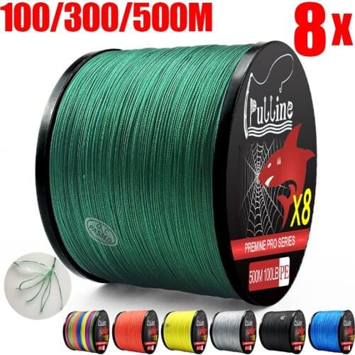 X8 Strands Fishing Line Speckle 100M 200M 300M Multifilament Fishing Line 8 Braided PE Line Durable Wire/Cord for Carp Fishing