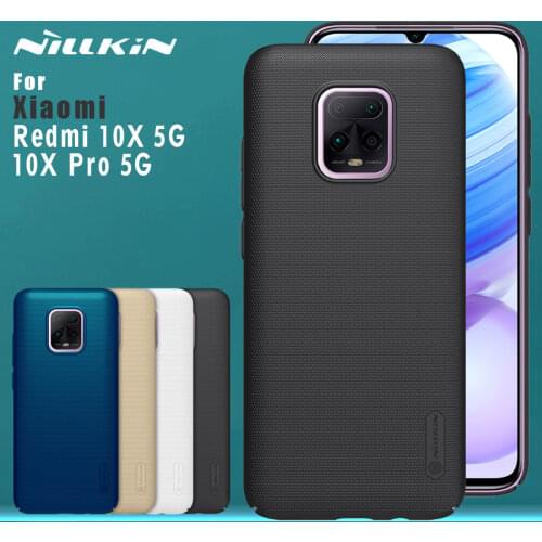 Nillkin For Xiaomi Redmi 10X 5G 10XPro Pro 5G case cover global back cover Super Frosted protective original case