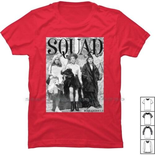 Squad Girl T Shirt 100% Cotton Beautiful Fiction Strong Quotes Squad Brave Tage Rave Quad Love Age Family