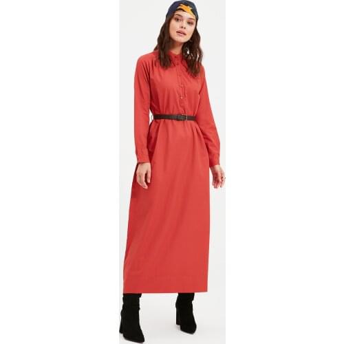 Trendyol Crew Neck Dress TCTAW22EB0044