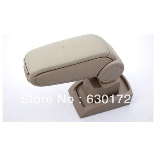 Center Console Armrest (Leatherette Beige) For Ford Fiesta 2009-2012