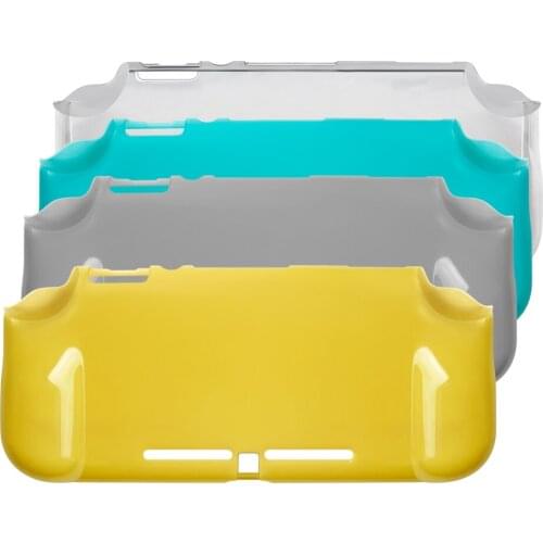 10 pcs Transparent crystal protective case Hard Protective shell for switch game console accessories for switch lite Back Cover