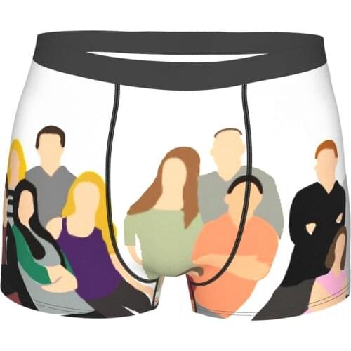 Characters Of Family Modern Family Sitcom Underpants Cotton Panties Man Underwear Sexy Shorts Boxer Briefs
