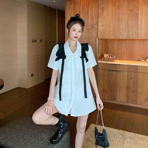 SENIOR&GOBLIN Solid Summer Dresses