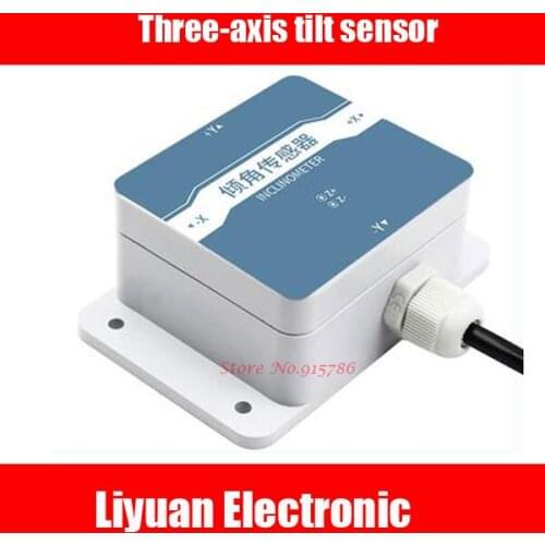 Triaxial inclination sensor acceleration balance detection inclination horizontal induction controller inclination instrument