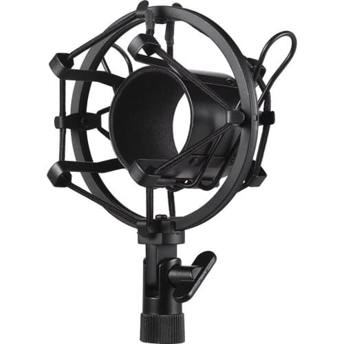 Univerdal Condenser Microphone Mic Shock Mount Holder Anti-vibration Microphone Stand Shock Mount Metal for Online Studio
