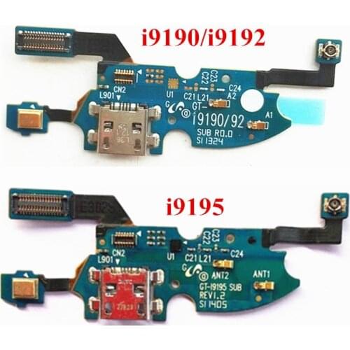 USB Charger Port Dock Charge Connector Flex Cable For Samsung Galaxy S4 Mini i9195 I9190 i9192