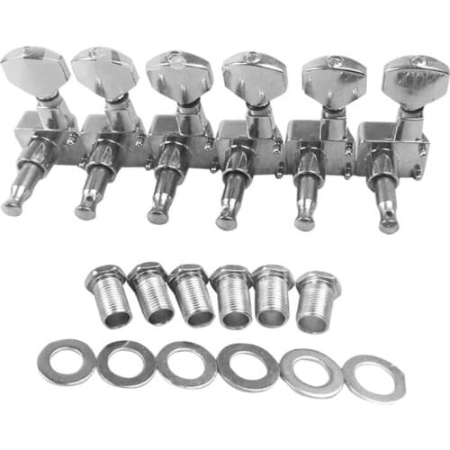 1Set 6R Locking String Guitar Tuning Pegs Tuner Machine Head for Electric Guitar NEW