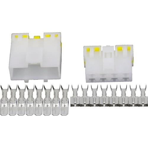 8 Pin Male and Female Car Plugs Wire Harness Connector with Terminal DJ70812-6.3-11/21