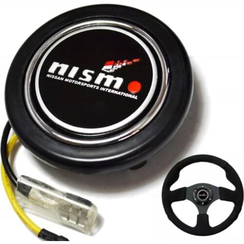 Aluminum Emblem Steering Wheel Horns Button for Nissan