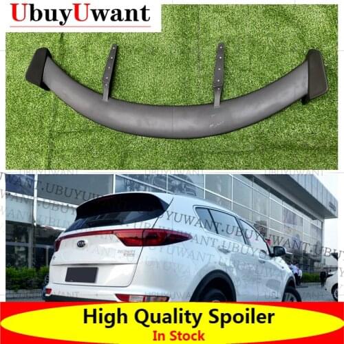 UbuyUwantFor KIA KX5 HatchBack 2015 - 2019 Car Tail Wing Decoration Carbon Fiber / FRP Rear Trunk Spoiler Car Styling