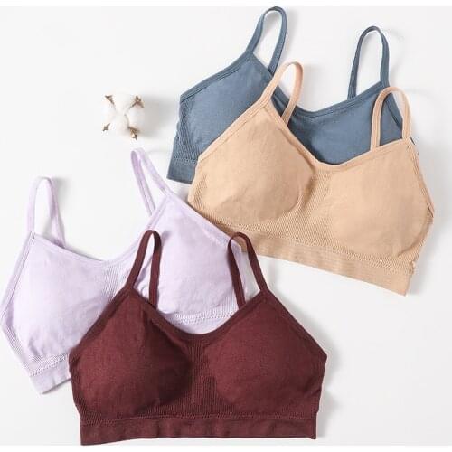Women Push Up Bras Tank Top Brassiere Bralette Sexy Bra Vest Female Top Comfort Seamless Underwear Bra Wireless Lingerie