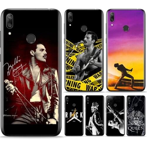 Freddie Mercury Queen Silicone Cover For Huawei P Smart 2021 2020 Z S Plus Mate 30 20 10 Pro Lite 2019 2018 Phone Case