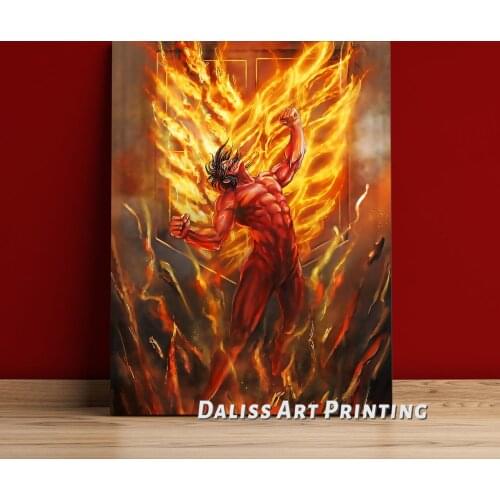 Canvas Anime Attack on Titan Pictures Home Decoration Paintings Poster HD Prints Wall Art Modular Living Room Framed