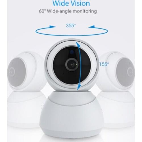 Smart Wifi Camera 1080P HD Indoor Moving Head IP Camera Home Security Network Monitor Baby Surveillance Camera Dropshipping