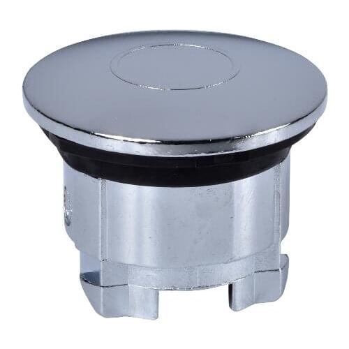 ZB4SZ3 Round chromium plated blanking plug for Ø22 mm hole