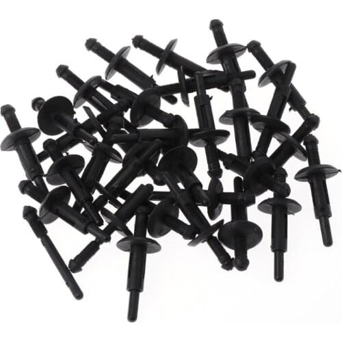 New 30 Pcs Auto Fender Bumper Blind Rivet Clips 34201631 For Chrysler Jeep WJ Grand Cherokee