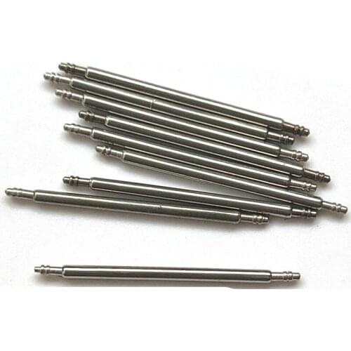 20mm/22mm/24mm Stainless Steel Spring Bars 1.5mm Diameter Watch Pins 1000pcs/Bag Wholesale