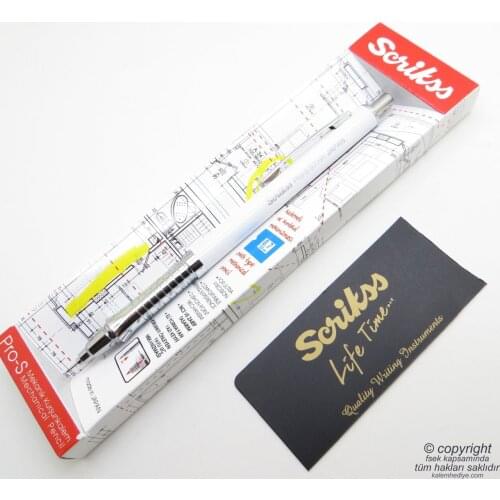 Scrikss PRO-S 0.7mm White | İsme Special Pen