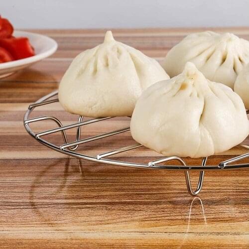 Pressure Cooker Pot Pan Cooking Stand Food Vegetable Crab Tall Wire Heavy Duty Stainless Steel Steaming Rack Kitchen Cookware