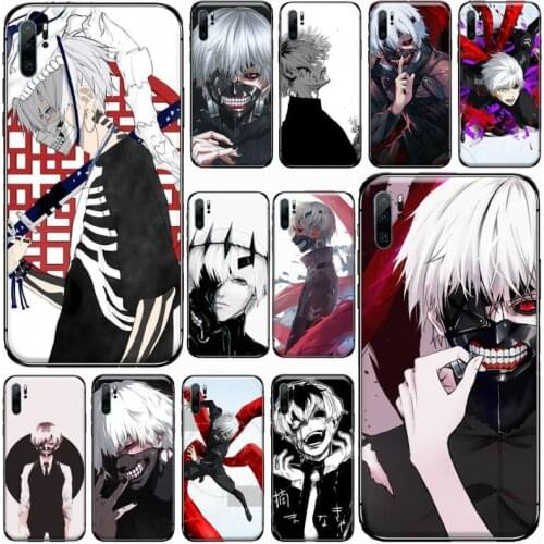 Trendi Anime Ghoul Kaneki Ken untuk Phone Case For Huawei honor Mate P 9 10 20 30 40 Pro 10i 7 8 a x Lite nova 5t