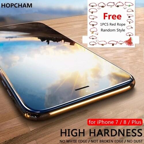 5D Full Cover Edge Tempered Glass For iPhone 7 8 6 Plus Screen Protector For iPhone 6 6s 7 Plus Film Protection Glass