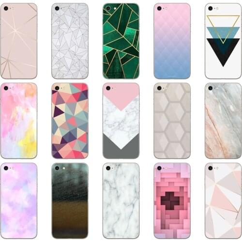 146DD Marble Line Luxury 02 Soft Silicone Cover Case for iphone 5 5s se 6 6s 8 plus 7 7 Plus X XS SR MAX case