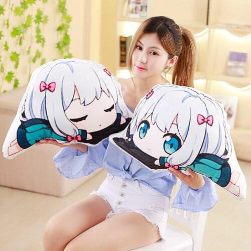 Anime Eromanga Sensei Izumi Sagiri Cosplay Props Dakimakura Sleep Pillow Cushion 50cm * 40cm