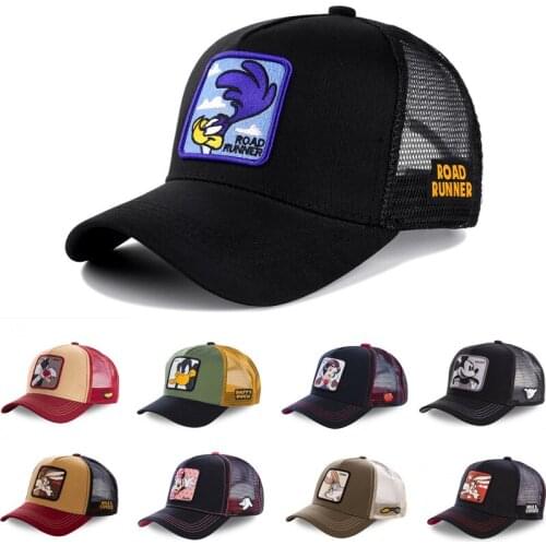 New Brand 62 Styles Disney Minnie Mickey Snapback Cotton Baseball Cap Men Women Hip Hop Dad Mesh Hat Trucker Hat Dropshipping