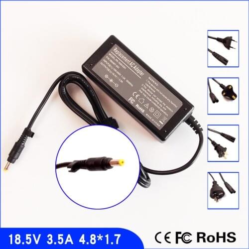 18.5V 3.5A Laptop Ac Adapter Power SUPPLY + Cord for HP Compaq TC1000 TC1100 TC4200 TX1000 TX1100 TX1200 TX1400 TX2000 TX2100