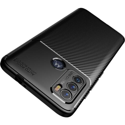 Carbon Fiber Cover For Motorola Moto G60 Case Silicone Funda Motorola Moto G60 Ultra Thin Case For Motorola Moto G60 G 60 6.8"