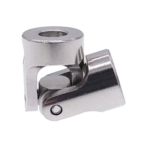 Length 23mm width 11mm Universal shaft coupling car boat model universal coupler joint coupling steel shaft connector