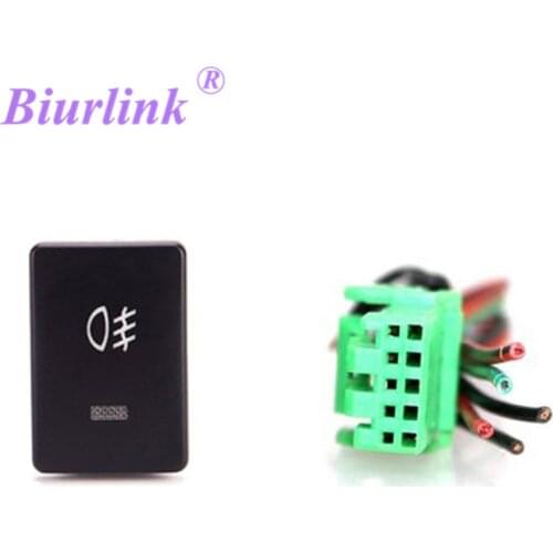 Biurlink Car Fog Light Switch Button for Toyota Corolla RAV4 Yaris Auris Camry