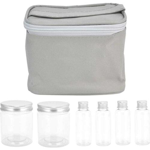 Seasoning Jar Set Anti‑channeling Zipper Design Oxidized Seasoning Pot Set for Pepper for Salt for Sugar