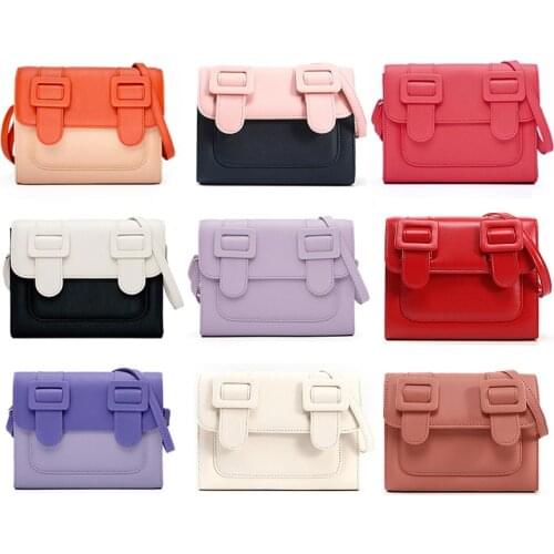2021 New Fashion Thailand Cambridge Square Mini Bag Pitaya Plum Silver hit color Color contrast Womens Shoulder Messenger Bag