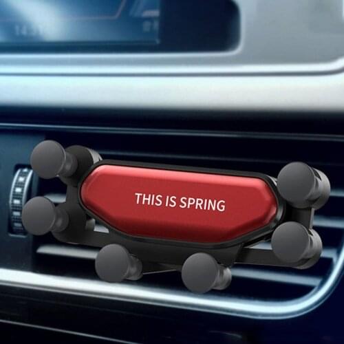 NEW Holder Automatic Gravity Clamping Grip Car Air Vent Phone Hand Stand Non-Slip Automatic Grip Car Phone Holder