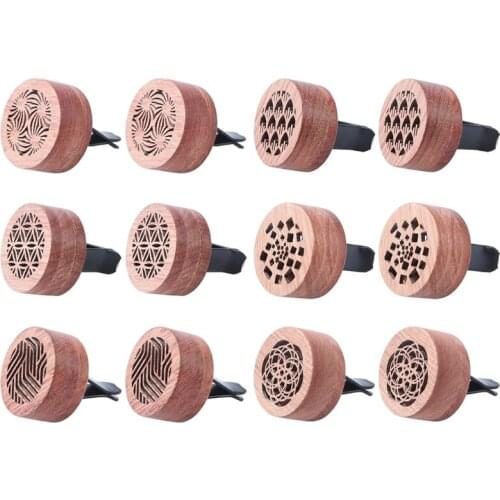 Auto Clip on Air Conditioner Air Freshener Fragrance Vintage Aroma Diffuser LX0E